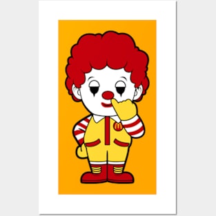 Funny Ronald Mcdonalds Posters and Art